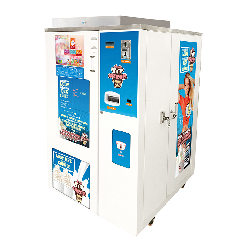 Máquina automática de yogurt vending con franqueza