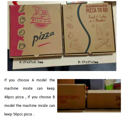 Máquina expendedora de pizza forno