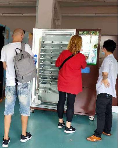 Máquina expendedora automática de pizza