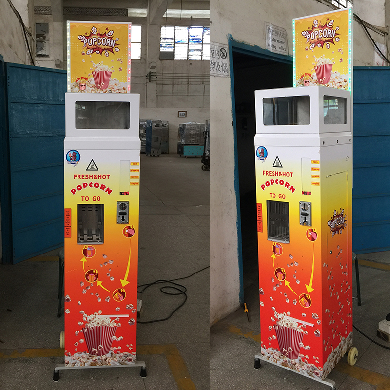 Máquina automática de palomitas de maíz